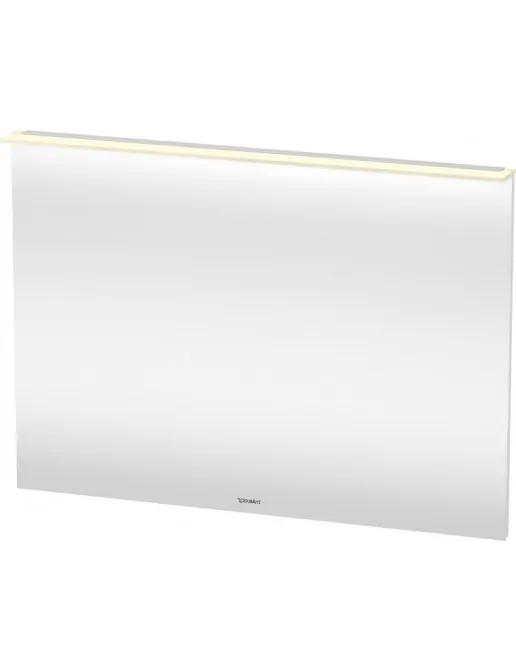 Duravit X-Large Spiegel mit LED Beleuchtung, ohne Spiegelheizung, Breite: 1200 mm, Betongrau