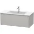 Duravit XSquare Waschtischunterbau, 1 Auszug, B: 1010 mm, Betongrau Matt