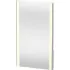 Duravit XSquare Spiegel mit LED-Beleuchtung, 450 x 33 mm