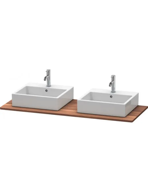 Duravit XSquare Massivholzkonsole für 2 Waschtische, B: 1600 mm