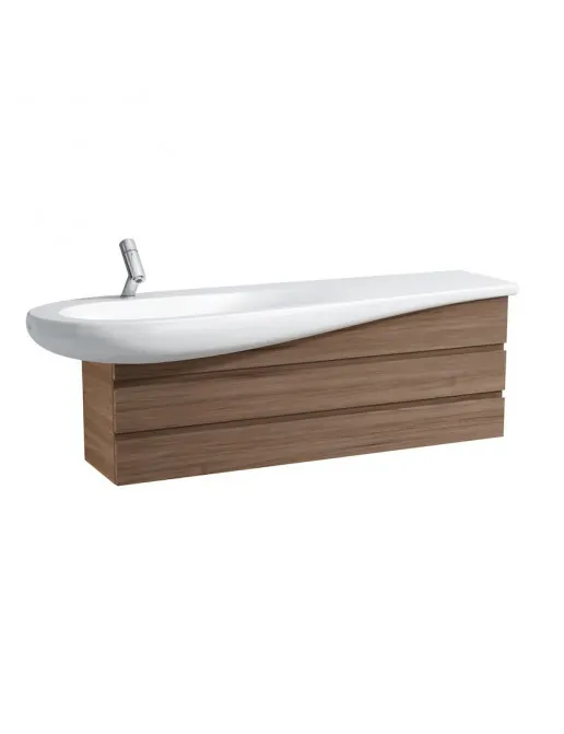 Il Bagno Alessi One Waschtischunterbau, Noce Canaletto