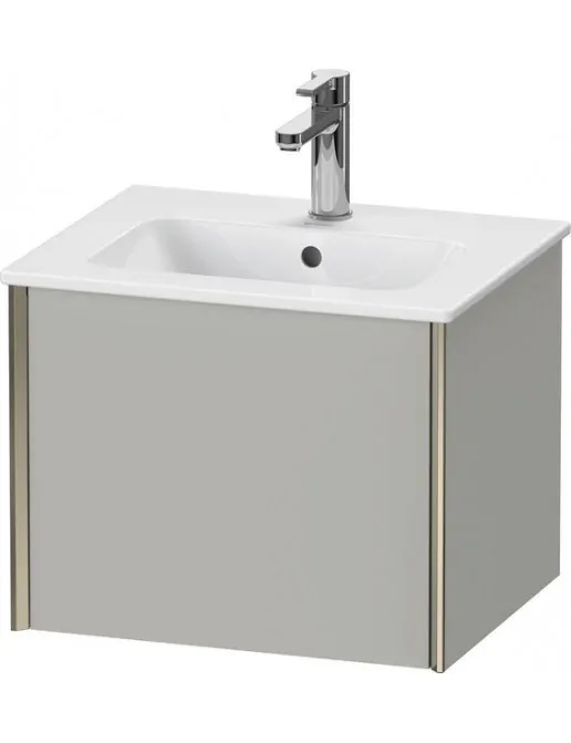 Duravit XViu Waschtischunterbau Compact, mit 1 Auszug, B: 510 mm, Betongrau Matt