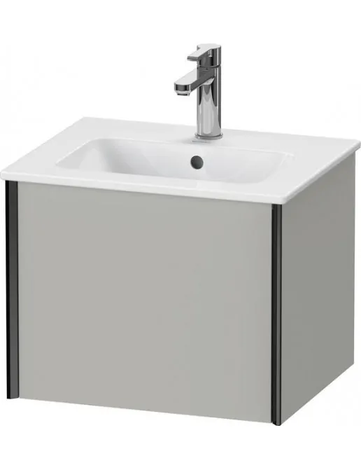 Duravit XViu Waschtischunterbau Compact, mit 1 Auszug, B: 510 mm, Betongrau Matt