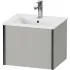 Duravit XViu Waschtischunterbau Compact, mit 1 Auszug, B: 510 mm, Betongrau Matt