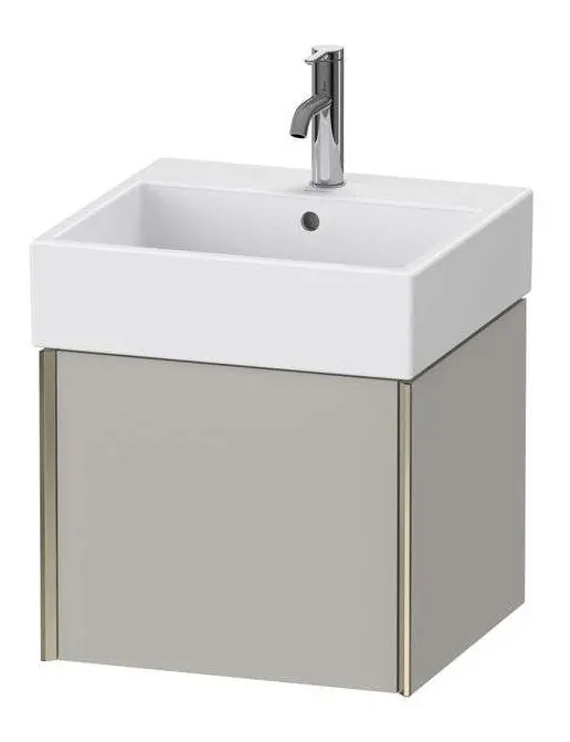 Duravit XViu Waschtischunterbau mit 1 Auszug, B: 484 mm, Betongrau Matt