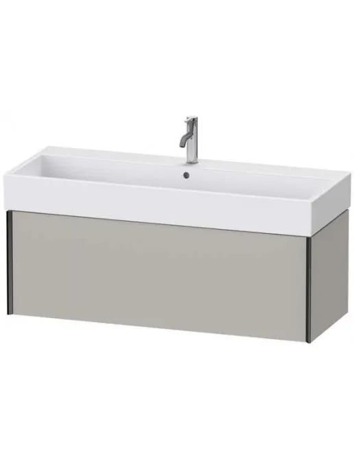 Duravit XViu Waschtischunterbau mit 1 Auszug, B: 1184 mm, Betongrau Matt