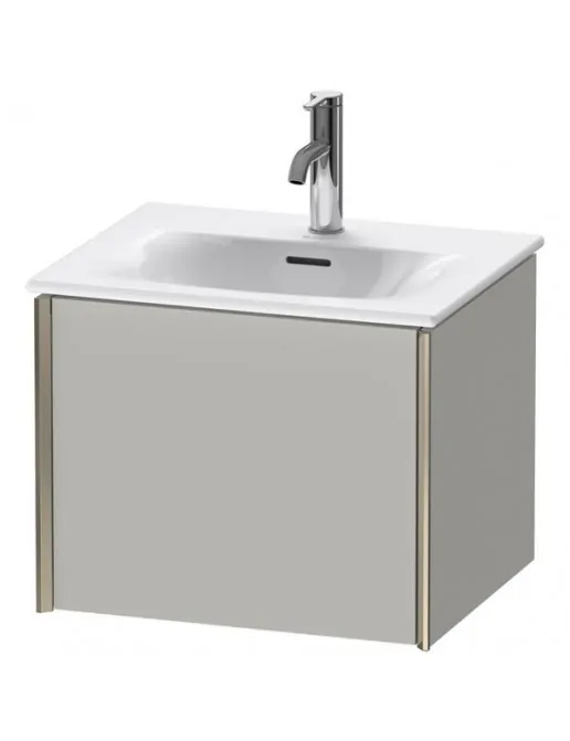 Duravit Xviu Waschtischunterbau mit 1 Auszug, B: 510 mm, Betongrau Matt