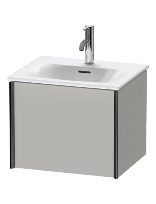 Duravit Xviu Waschtischunterbau mit 1 Auszug, B: 510 mm, Betongrau Matt