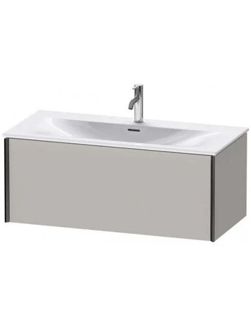 Duravit Xviu Waschtischunterbau mit 1 Auszug, B: 1010 mm, Betongrau Matt