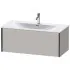 Duravit Xviu Waschtischunterbau mit 1 Auszug, B: 1010 mm, Betongrau Matt