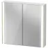 Duravit XViu LED-Spiegelschrank 82 cm, champagner matt