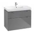 Villeroy & Boch Subway 2.0 Waschtischunterschrank, Glossy Grey