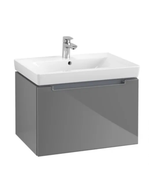 Villeroy & Boch Subway 2.0 Waschtischunterschrank, Glossy Grey