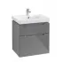 Villeroy & Boch Subway 2.0 Waschtischunterschrank, Glossy Grey