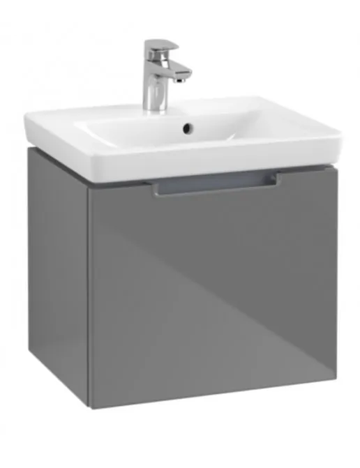 Villeroy & Boch Subway 2.0 Waschtischunterschrank, Glossy Grey