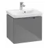 Villeroy & Boch Subway 2.0 Waschtischunterschrank, Glossy Grey