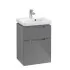 Villeroy & Boch Subway 2.0 Waschtischunterschrank, Glossy Grey