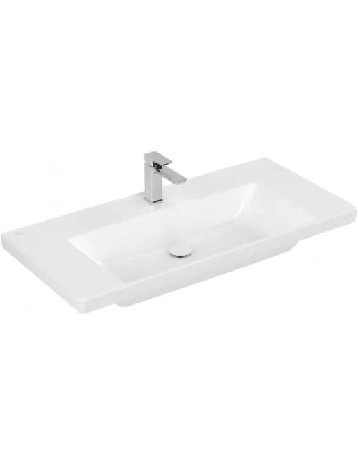 Villeroy & Boch Subway 3.0 Schrankwaschtisch 1000 x 470 mm, mit Hahnloch