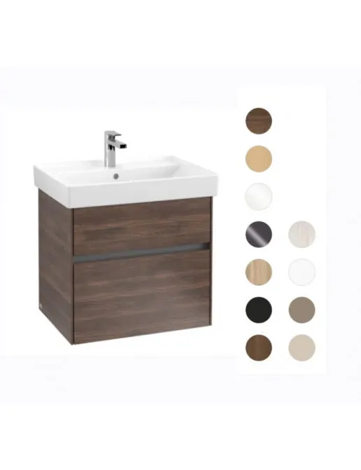 Villeroy & Boch Collaro Waschtischunterbau, Breite: 604mm, in 11 Farben