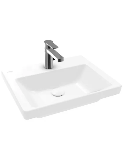 Villeroy & Boch Subway 3.0 Handwaschbecken 500 x 400 mm, mit Hahnloch