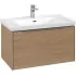 Villeroy & Boch Subway 3.0 Waschbeckenunterschrank mit 1 Auszug, Nordic Oak