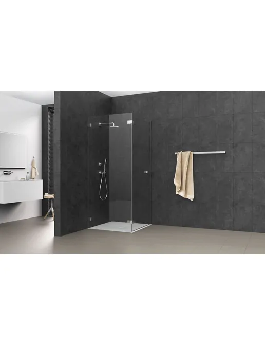 Koralle S707Plus Pendeltüre mit Bandung an Seitenwand, Breite: 40 - 80cm, Höhe: 200cm