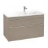 Villeroy & Boch Venticello Waschbeckenunterschrank, Truffle Grey