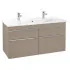 Villeroy & Boch Venticello Waschbeckenunterschrank, Truffle Grey