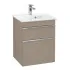 Villeroy & Boch Venticello Waschbeckenunterschrank, Truffle Grey