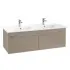 Villeroy & Boch Venticello Waschbeckenunterschrank, Truffle Grey