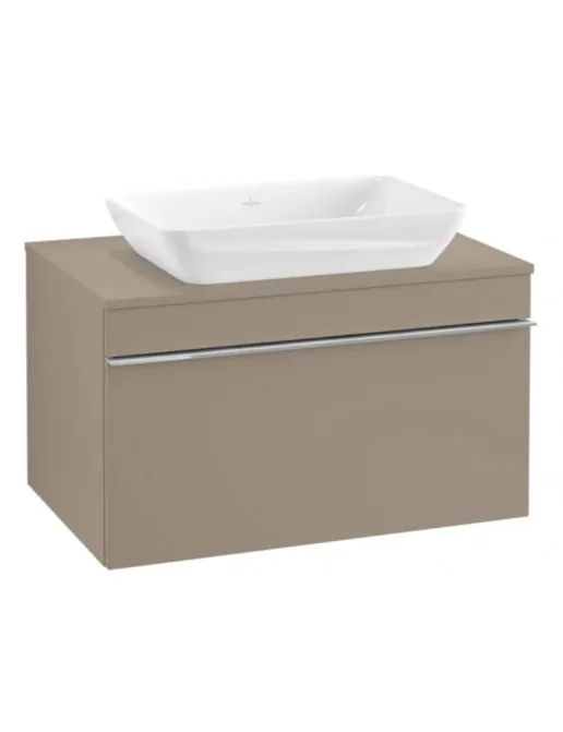 Villeroy & Boch Venticello Waschbeckenunterschrank, Truffle Grey