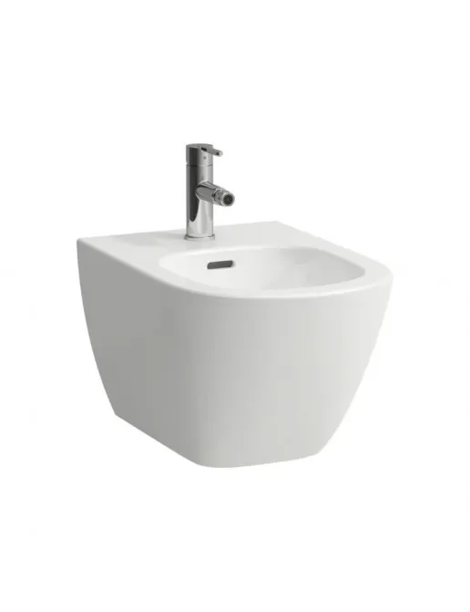 Laufen Lua Wand-Bidet, L: 520 mm, mit/ohne CleanCoat, weiss