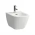 Laufen Lua Wand-Bidet, L: 520 mm, mit/ohne CleanCoat, weiss