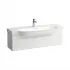 Laufen The New Classic Waschtischunterbau mit 1 Auszug, B: 1175 mm, weiss