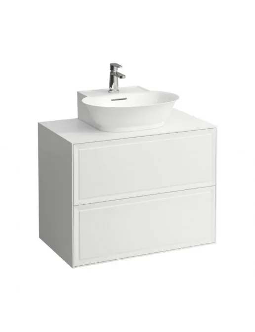 Laufen The New Classic Waschtischunterbau mit 2 Auszüge für Waschtisch mittig, B: 775 mm, weiss