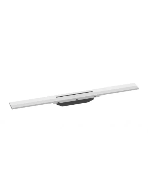 Hansgrohe RainDrain Flex Fertigset Duschrinne, kürzbar, L: 70 cm, weiss matt