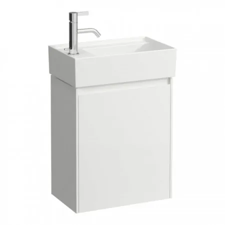 Laufen Lani Waschtischunterbau 1 Tür, B: 435mm, T: 270mm, weiss matt/glänzend