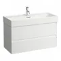 Laufen Lani für Kartell Waschtischunterbau 2 Auszüge, B: 985mm, T: 450mm, weiss