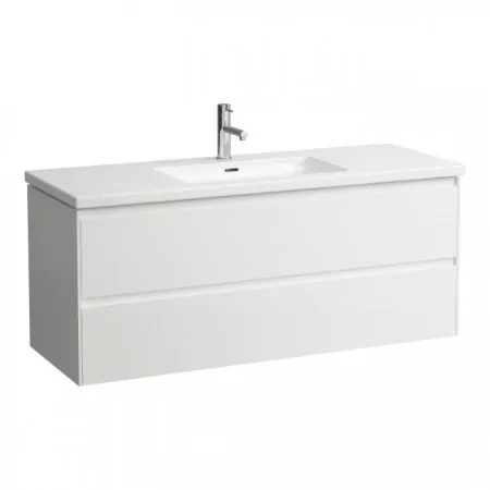 Laufen Lani für Living Waschtischunterbau 2 Auszüge, B: 1285mm, T: 470mm, weiss