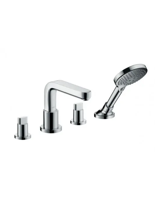 Hansgrohe Metris S 4-Loch Wannenrandarmatur